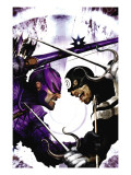 Dark Reign: Hawkeye 2 Cover: Hawkeye and Bullseye Poster by Clint Langley