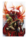 Secret Invasion: Inhumans 3 Cover: Medusa, Gorgon, Karnak and Triton Prints by Sejic Stjepan