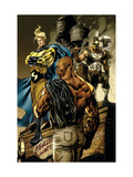 New Avengers #49 Cover: Sentry, Cage, Luke and Ares Posters av Billy Tan