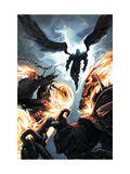 Ghost Riders: Heavens on Fire 6 Cover: Ghost Rider and Zadkiel Posters