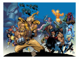 X-Men: The Complete Age Of Apocalypse Epics Cover: Sabretooth Billeder af Joe Madureira X-Men: The Complete Age Of Apocalypse Epics Cover: Sabretooth Billeder af Joe Madureira