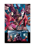 Avengers: The Initiative 4 Group: Hardball, Rage, Komodo and Slapstick Posters by Stefano Caselli