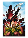Uncanny X-Men: First Class 3 Cover: Banshee and Nightcrawler Poster par McGuiness Ed