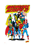 Avengers 71 Group: Goliath Prints by Buscema Sal