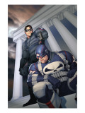 Punisher War Journal #11 Cover: Punisher and Winter Soldier Plakat