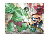 Hulk Vs. Hercules: When Titans Collide 1 Cover: Hulk and Hercules Prints