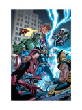 Marvel Adventures The Avengers #31 Cover: Thor Poster af Salva Espin