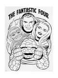 The Fantastic Four Omnibus V1: Mr. Fantastic Láminas por Jack Kirby