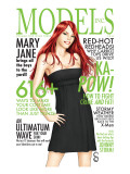 Models, Inc. 3 Cover: Watson and Mary Jane Posters by Clark Scott