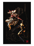 Wolverine 37 Cover: Wolverine and Silver Samurai Affiches par Kaare Andrews