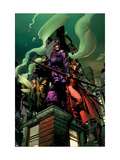 Avengers 502 Cover: Hawkeye, Scarlet Witch, Yellowjacket and Wasp Crawling Posters by David Finch