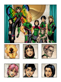 New X-Men: Academy X Yearbook Group: Pixie, Match, Trance, Wolf Cub, D.J., Preview and Paragons Posters by Jeanty Georges