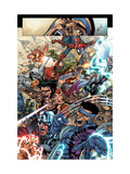 Avengers: The Initiative 19 Group: Spider-Man, Crusader, Captain America, Wolverine and Thor Prints by Talibao Harvey