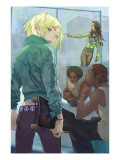 NYX: No Way Home 1 Cover: Nixon and Kiden Art par Alina Urusov