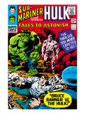 Tales To Astonish 77 Cover: Hulk, Banner and Bruce Prints by John Romita Sr.