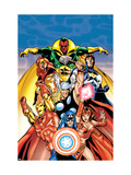 Avengers 0 Annual Cover: Captain America Posters