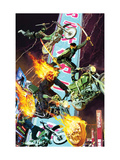 Ghost Rider 35 Cover: Ghost Rider Kunstdruck