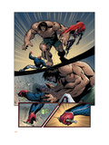 Young Avengers 8 Group: Mr. Hyde, Patriot and Young Avengers Print by Andrea Di Vito