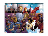 Avengers: The Initiative 8 Group: Sentry Prints by Stefano Caselli