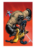 X-Men vs. Agents of Atlas 1 Cover: Wolverine and Gorilla-Man Prints by McGuiness Ed
