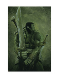 Skaar: Son of Hulk 11 Cover: Skaar Print by Travis Charest