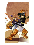 Ultimate Fantastic Four/ X-Men 1 Part 2 Cover: Wolverine and Thing Prints by Ferry Pasqual