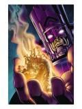 Stormbreaker: Beta Ray Bill 4 Cover: Galactus and Stardust Prints by DiVito Andrea