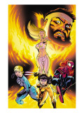 Incredible Hercules 125 Cover: Hercules, Emma Frost, X-23, Spider-Girl and Invisible Woman Affiches par McGuiness Ed