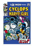 X-Men 48 Cover: Cyclops, Grey, Jean and Marvel Girl Posters by Werner Roth