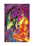 Secret Invasion: Fantastic Four 2 Cover: Human Torch and Lyja Posters by Davis Alan