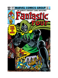 Fantastic Four 247 Cover: Dr. Doom, Mr. Fantastic, Invisible Woman, Human Torch and Thing Poster par Byrne John