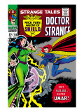 Strange Tales #150 Cover: Dr. Strange and Umar Posters av Bill Everett Strange Tales #150 Cover: Dr. Strange and Umar Posters av Bill Everett