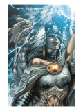 Astonishing X-Men #29 Cover: Storm and Emma Frost Plakater av Simone Bianchi Astonishing X-Men #29 Cover: Storm and Emma Frost Plakater av Simone Bianchi