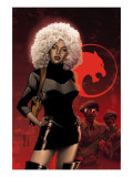 Black Panther 34 Cover: Storm Poster von Salvador Larroca
