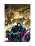 Captain America 601 Cover: Captain America Posters by Gene Colan