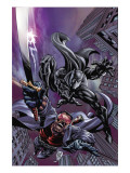 Black Panther #12 Cover: Black Panther and Blade Billeder af Scot Eaton Black Panther #12 Cover: Black Panther and Blade Billeder af Scot Eaton