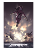 Spider-Woman: Origin 3 Cover: Spider Woman Charging Prints by Jonathan Luna