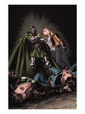 X-Factor 201 Cover: Miller, Layla and Dr. Doom Prints by Yardin David