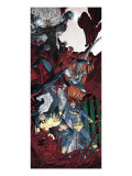X-Men/Spider-Man 3 Cover: Spider-Man, Cyclops, Storm and Wolverine Poster par Alberti Mario