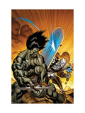 Skaar: Son Of Hulk 7 Cover: Skaar and Silver Surfer Affiches par McGuiness Ed
