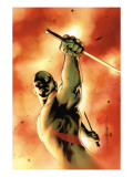 Drax The Destroyer 3 Cover: Drax The Destroyer Fighting Posters by Mitchell Breitweiser