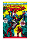 The Amazing Spider-Man 136 Cover: Spider-Man and Green Goblin Poster by Ross Andru