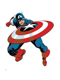 Captain America V4, 27 Cover: Captain America Posters by Dave Johnson