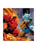 Hulk 19 Cover: Rulk and Thing Posters par McGuiness Ed