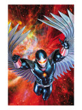 War Of Kings: Darkhawk 1 Cover: Darkhawk Poster by Brandon Peterson