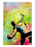 Supreme Power 8 Cover: Hyperion and Dr. Spectrum Prints by Frank Gary