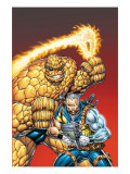 X-Force 5 Cover: Cable and Thing Prints by Liefeld Rob