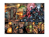 Giant-Size Avengers 1 Group: Captain America, Scarlet Witch and Vision Print by Nelson Decastro