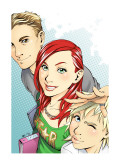Mary Jane 1 Cover: Watson and Mary Jane Prints by Miyazawa Takeshi