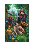 Marvel Adventures The Avengers 33 Cover: Wolverine Prints by Roger Cruz